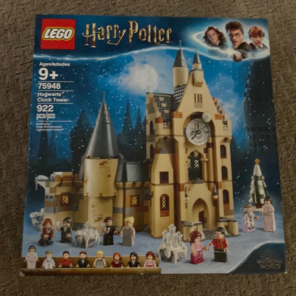 New in box Lego Harry Potter Clock Tower Set